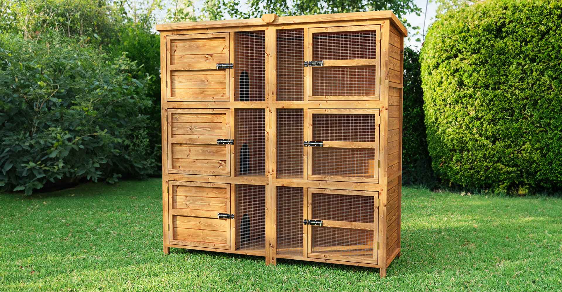 6ft Rabbit Hutches For Sale Spacious Safe Comfortable Home Roost