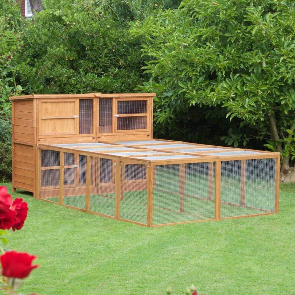 6ft XL Chartwell Guinea Pig Run | Huge Design 2.2ft Height, Fits all 6ft Chartwell Hutches &amp; Works as a Standalone Run