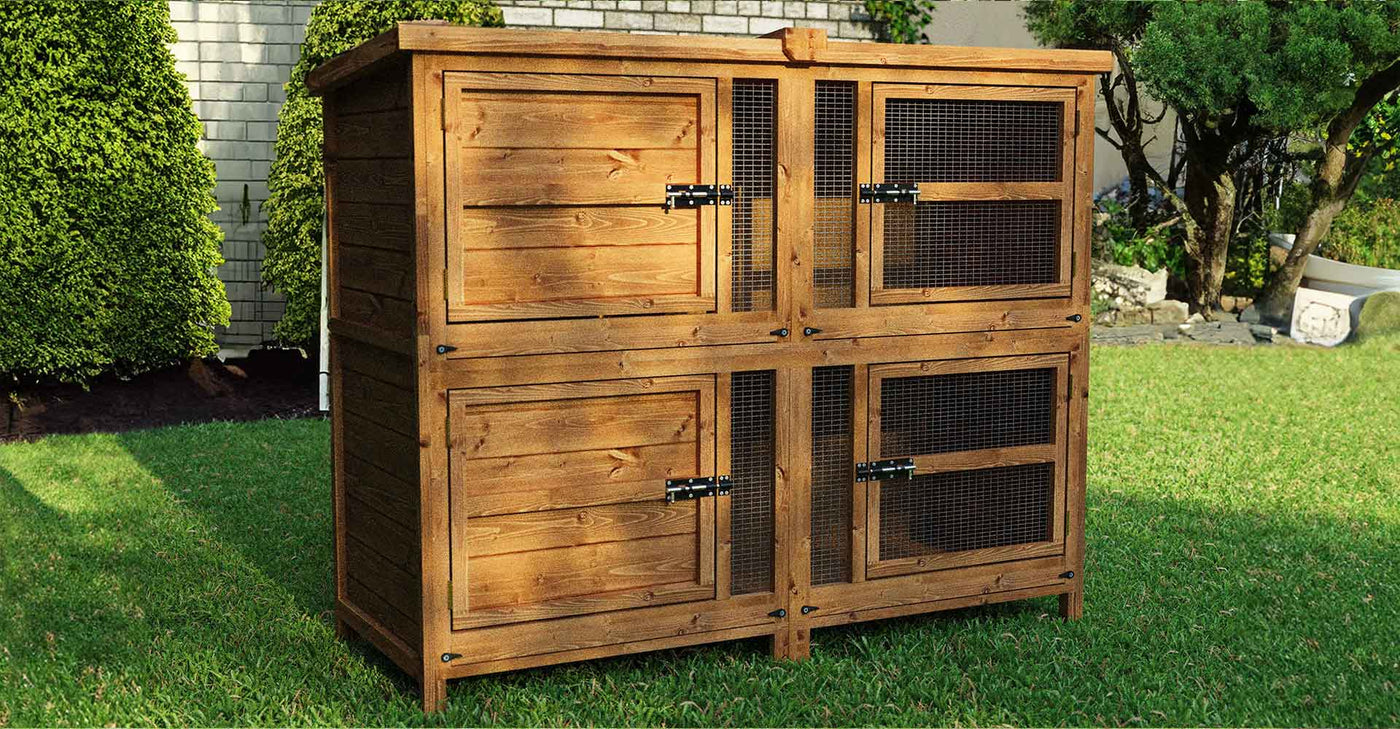 6ft Chartwell Two Tier Guinea Pig Hutch