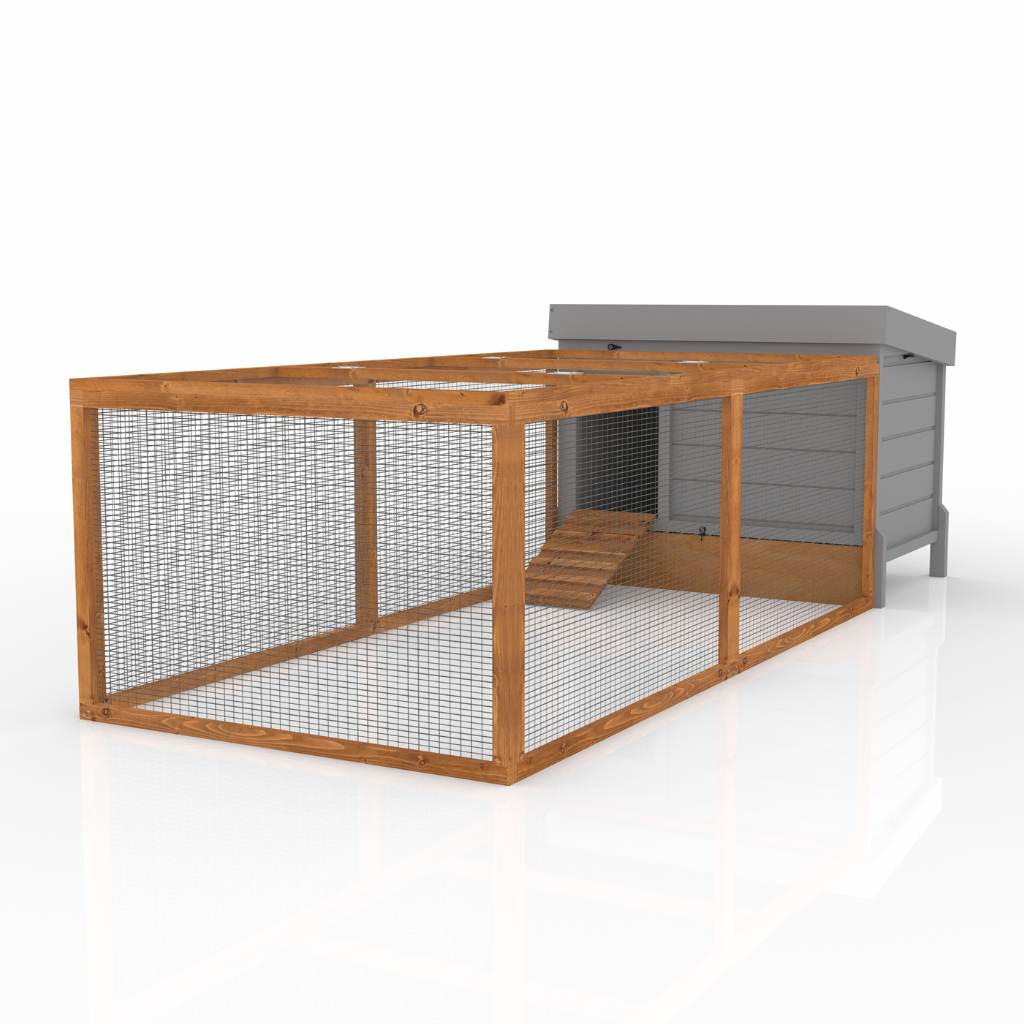 Mary Hen House 6ft Chicken Run - Home & Roost