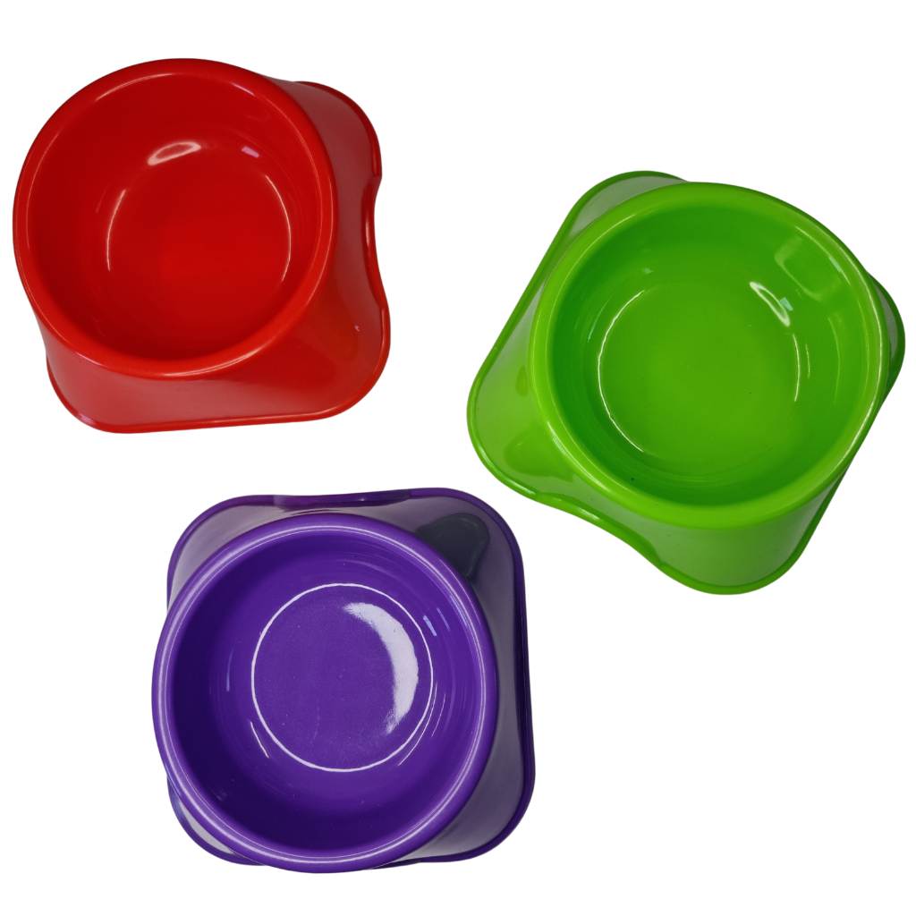 Classic Coloured Pet Bowl 6"