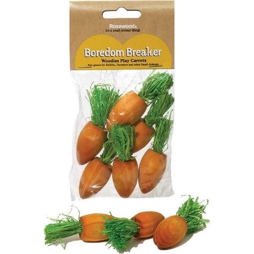 BB Woodies Play Carrots | Pack of 6 - Home & Roost