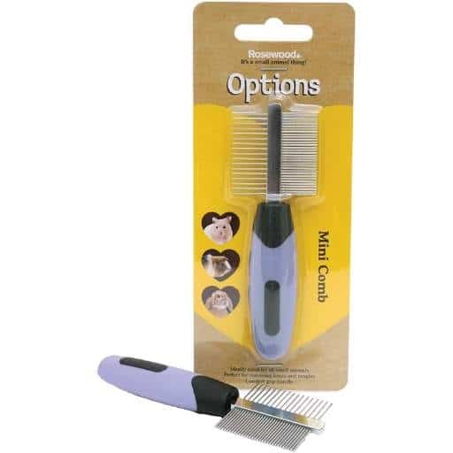 Rosewood Options Mini Double-sided Comb | 2 In 1 Design For Matted Hai ...