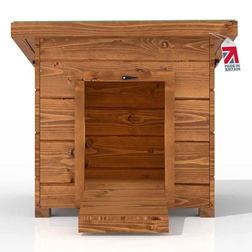 Cosy Run Shelter With Removeable Roof & Draw Bridge Style Door - Home & Roost