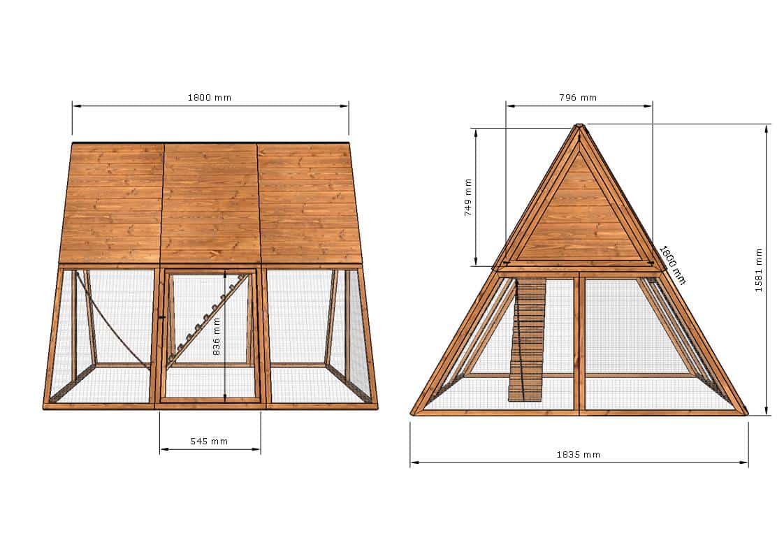 Henrietta Chicken Coop Ark