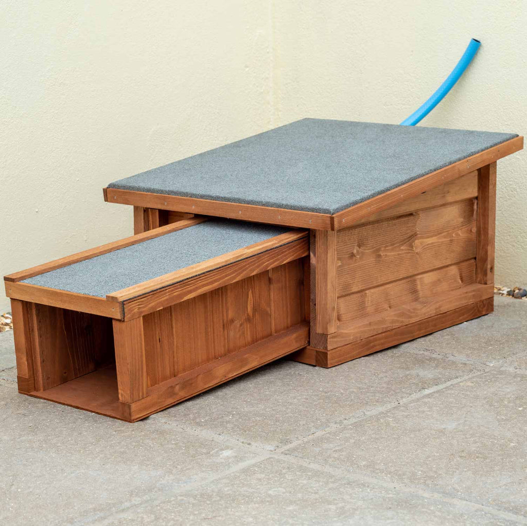 Deluxe Ventilated Predator Proof Hedgehog House &amp; Hibernation Shelter - Home & Roost