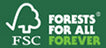 FSC certified wood quality badge