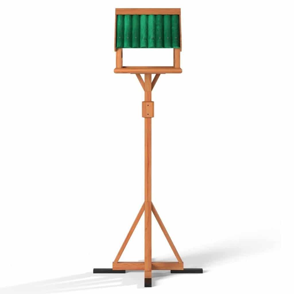 Bullough Wild Bird Table | Elegant Log Lap Design | Twist-out Feet For Improved Stability - Home & Roost