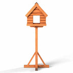 Fordwich Green Wild Garden Bird Table | Unique Log Lap Design | Delivered In Only 2 Parts - Home & Roost