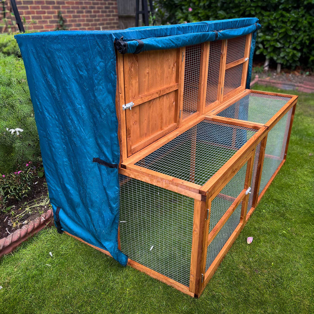 4ft guinea pig hutch cover kendal hutch and run side panel goes down