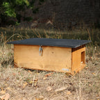 Handmade Wooden Hedgehog House