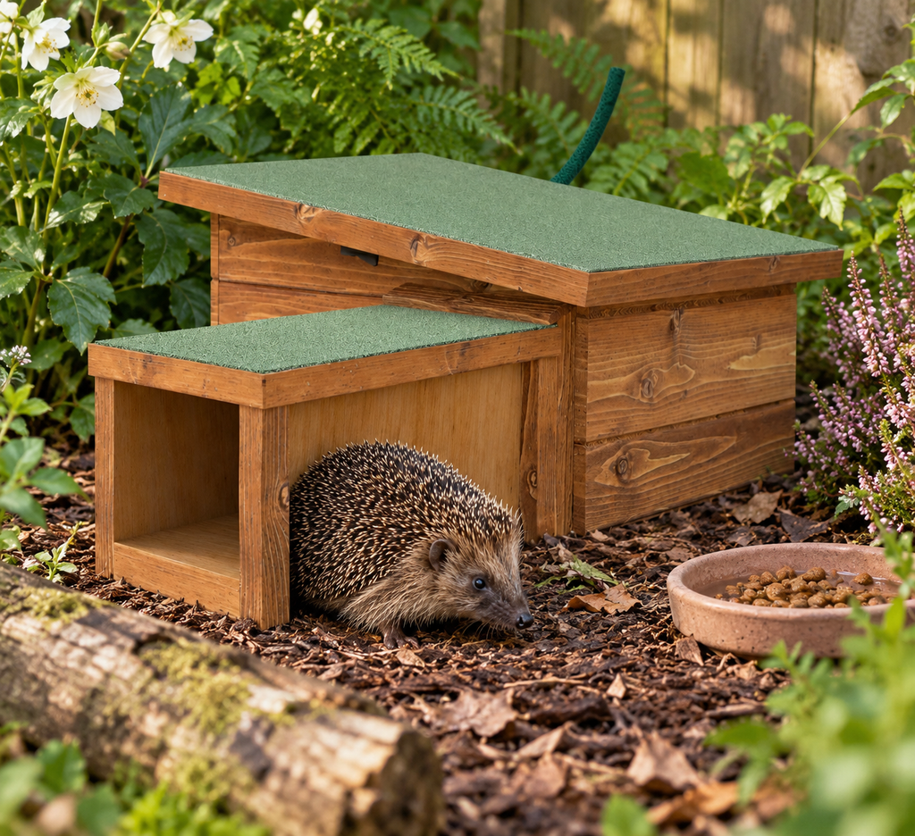 Deluxe Ventilated Predator Proof Hedgehog House and Hibernation Shelter
