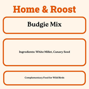 Home & Roost Budgie Mix 2kg - 20kg | Tailored Nutrition for Happy Budgies