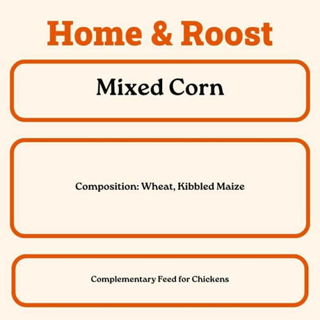 Home & Roost Mixed Corn 2kg - 20kg