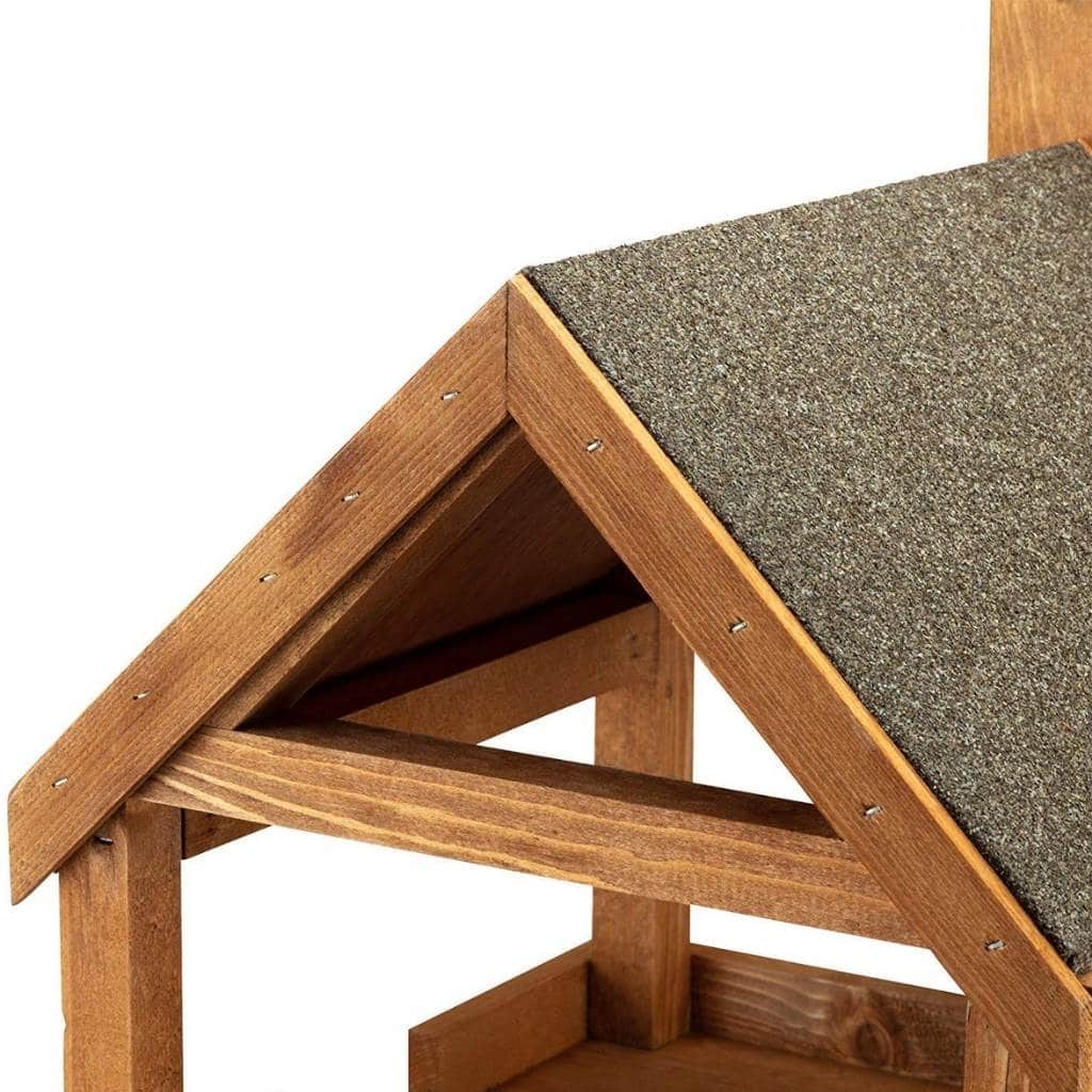 Hove Fence Wall Mounted Bird Table | Space Saving Wall Mounted Bird Feeder - Home & Roost