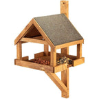 Hove Fence Wall Mounted Bird Table | Space Saving Wall Mounted Bird Feeder - Home & Roost