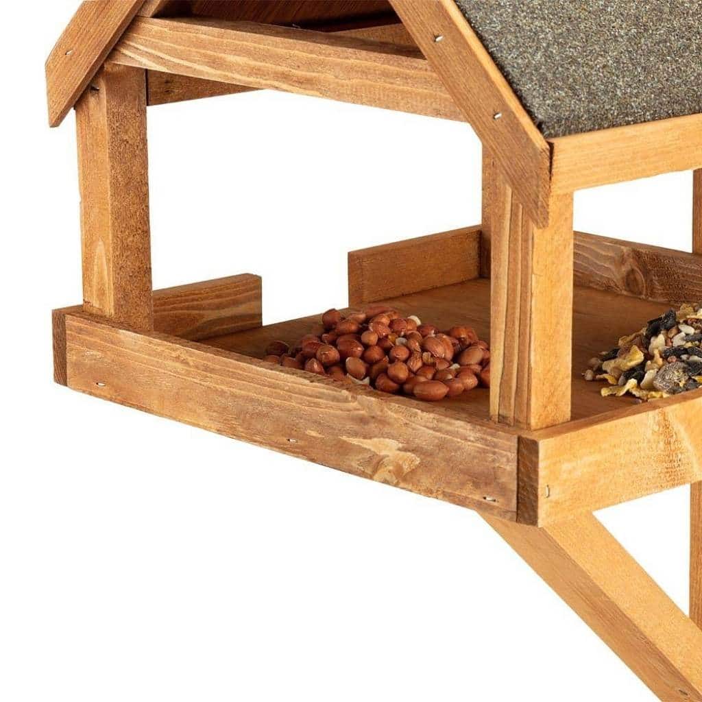 Hove Fence Wall Mounted Bird Table | Space Saving Wall Mounted Bird Feeder - Home & Roost
