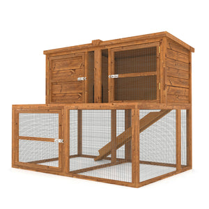 5ft Kendal Luxury Rabbit Hutch and Run Combo - Home & Roost