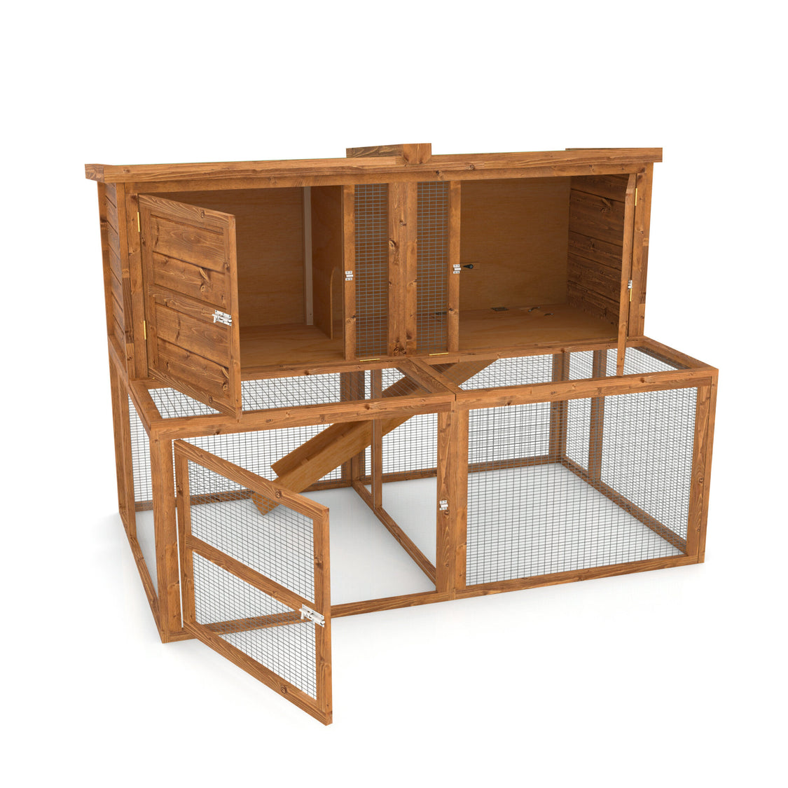 Roost Rabbit Rabbit Hutch and Run Collection | Safe, Spacious & Durable Hutches ...