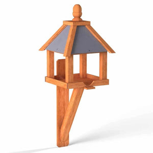 Kinloch Wall Mounted Bird Table | Mount To Your Garden Fence Or Wall - Home & Roost