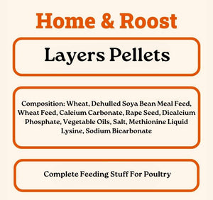 Home & Roost Layers Pellets 2kg - 20kg |  Elevate Your Flock's Eggcellent Potential