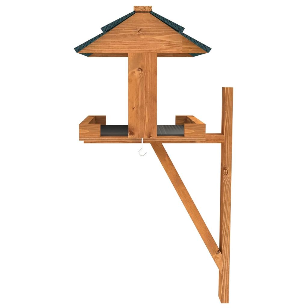 Maypole Wall-Mounted Adjustable Bird Table With Easy Clean Removeable Base