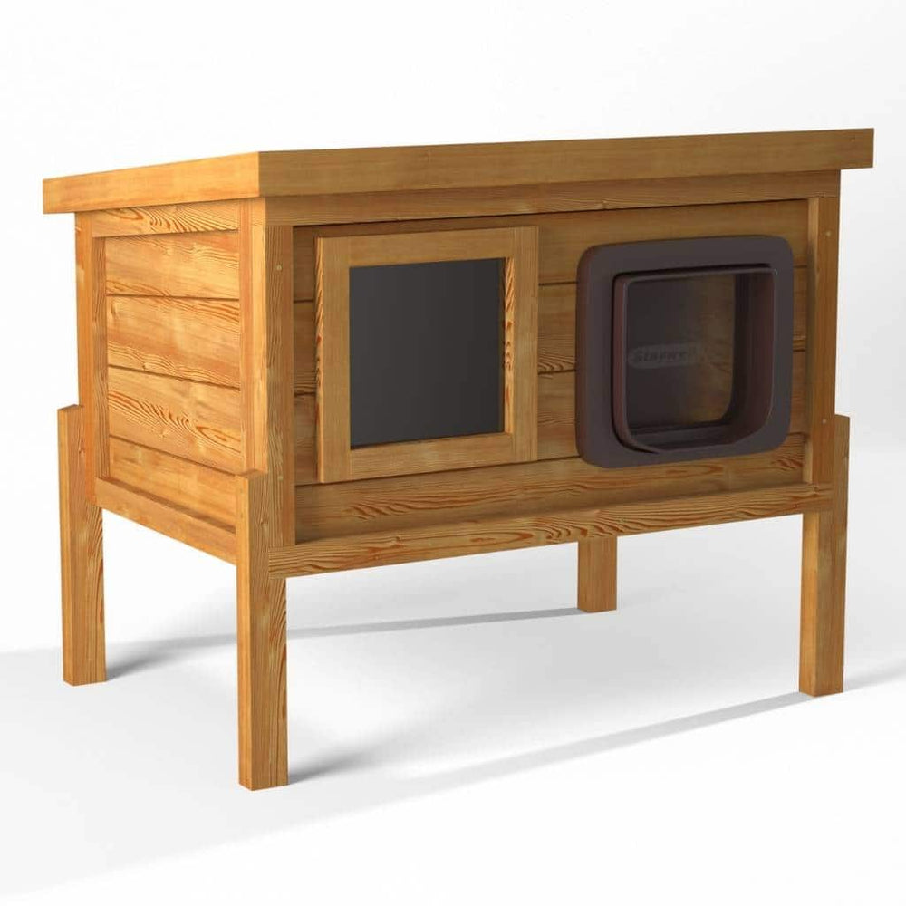 Cat House | Weatherproof Outdoor Cat Shelters | Home & Roost
