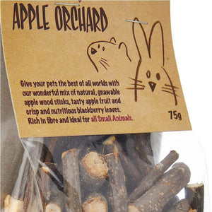 Naturals Apple Orchard 75g - Dried Fruit,  Apple Wood Sticks and Blackberry Leaves