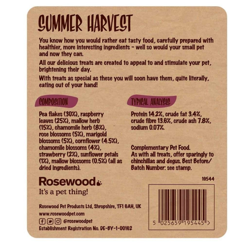 Naturals Summer Harvest 150g | Treat Your Pets With The Taste Of Summer - Home & Roost