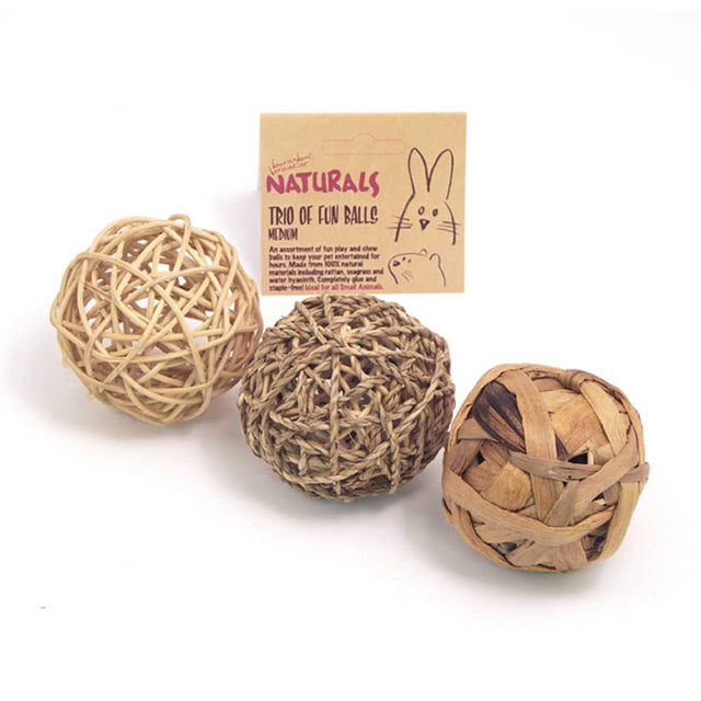 Rosewood Naturals Trio Of Fun Balls - Home & Roost