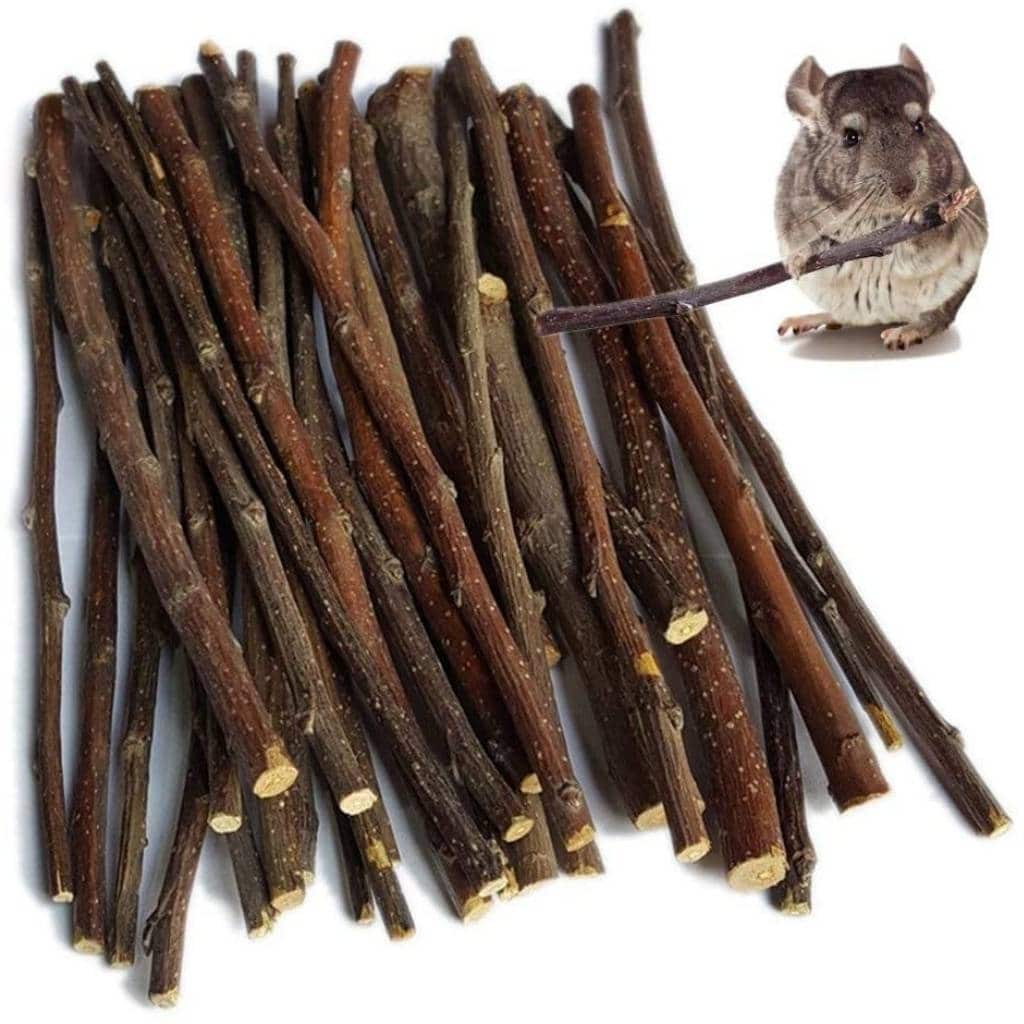 Nature First Willow Sticks | Made From Safe and Non-toxic Wood | Let Your Pets Gnaw and Chew to Their Heart's Content!