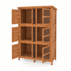 4ft Chartwell Three Tier Luxury Rabbit Hutch
