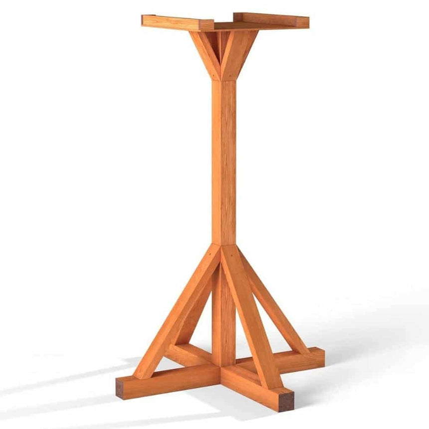 Maypole Open-Top Bird Table | Anti-fungal | Easy Assembly - Home & Roost