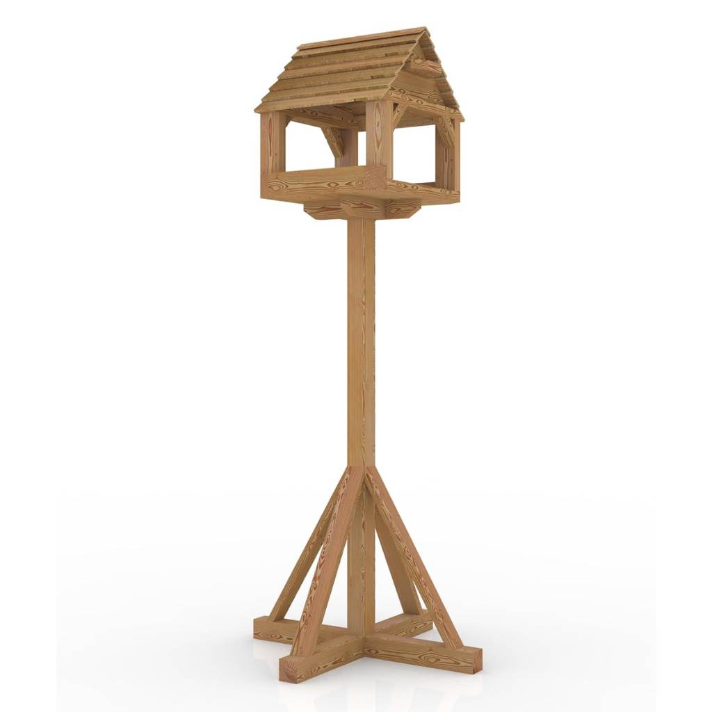 Oxford Larch Wild Bird Table | Durable And Resilient Against British Weather | Introductory Offer