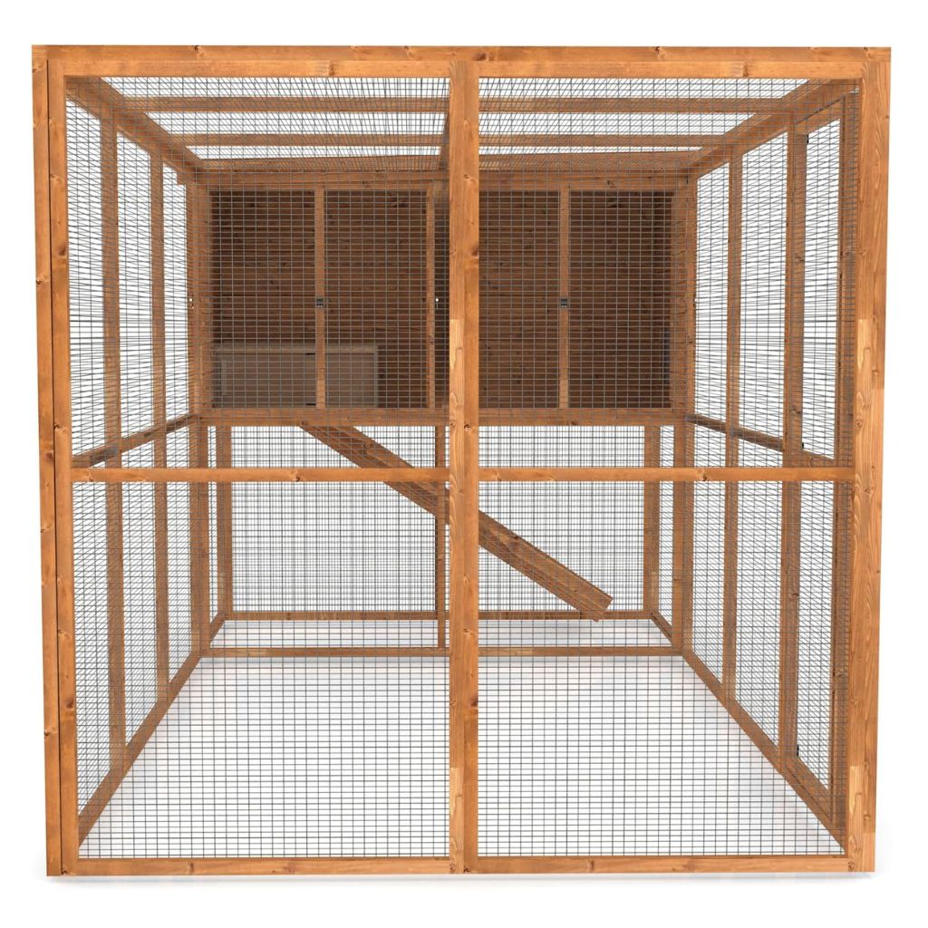 Oxford Retreat Rabbit Hutch & Run – 12ft x 6ft Walk-In Enclosure