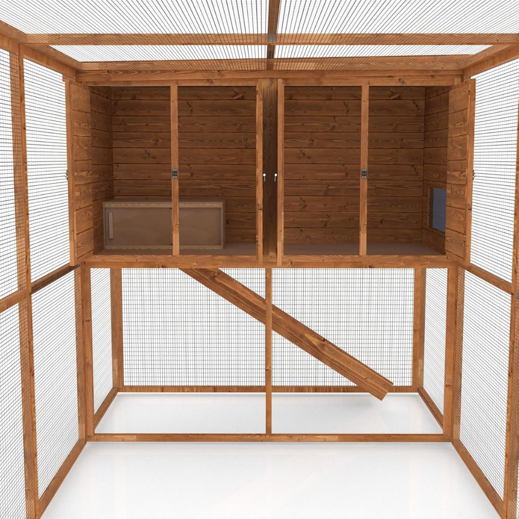 Oxford Retreat Rabbit Hutch & Run – 12ft x 6ft Walk-In Enclosure