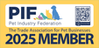 Badge indicating PIF membership