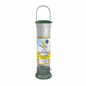 Peckish All Weather Sunflower Heart Metal Bird Feeder