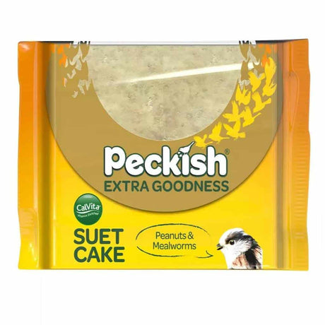 Peckish Extra Goodness Peanut & Mealworm Suet Cake