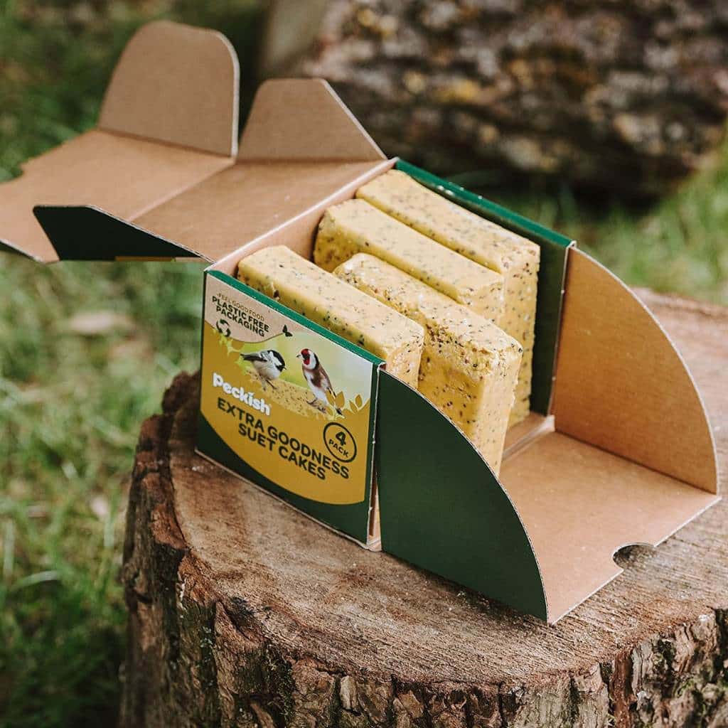 Peckish Extra Goodness Suet Cakes | Eco-Friendly Packaging