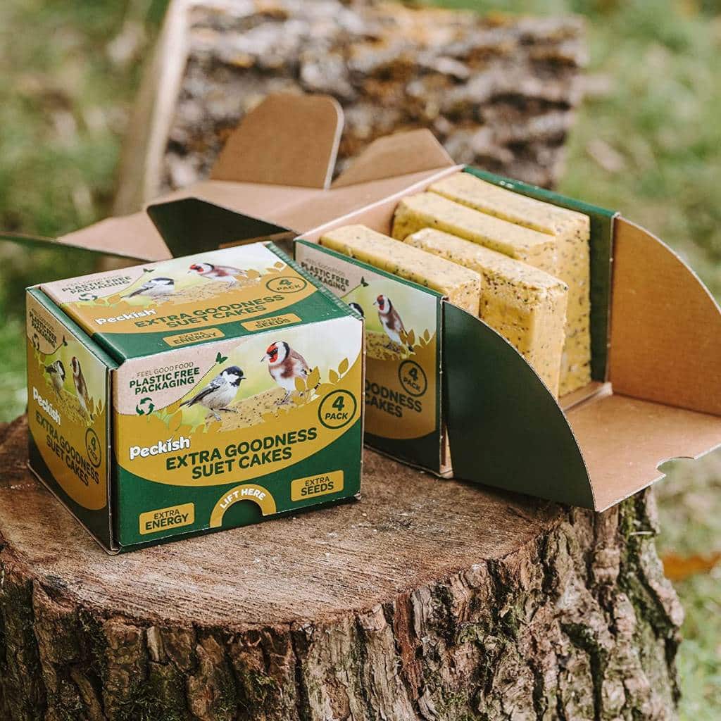 Peckish Extra Goodness Suet Cakes | Eco-Friendly Packaging