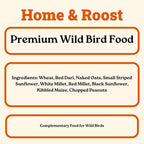 Home & Roost Premium Bird Seed - Original Premium Blend for Vibrant Feathers and Healthy Birds