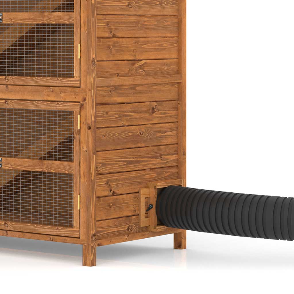 Roost Rabbit 6ft Triple Rabbit Hutch | Shop Top Rated Hutches | Free Delivery – Home ...