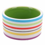 Rainbow Bowl 3" | Brighten Up Your Pet's Home With This Fun and Colourful Design - Home & Roost