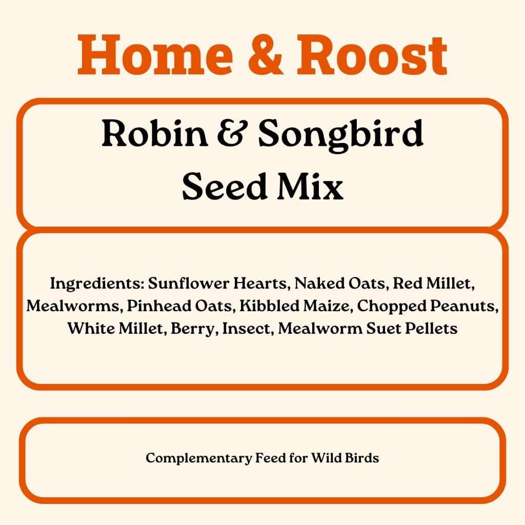 Robin and Song Bird Seed Mix - For A Harmonious Sanctuary In Your Garden