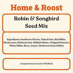 Robin and Song Bird Seed Mix - For A Harmonious Sanctuary In Your Garden