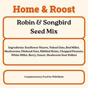 Robin and Song Bird Seed Mix - For A Harmonious Sanctuary In Your Garden