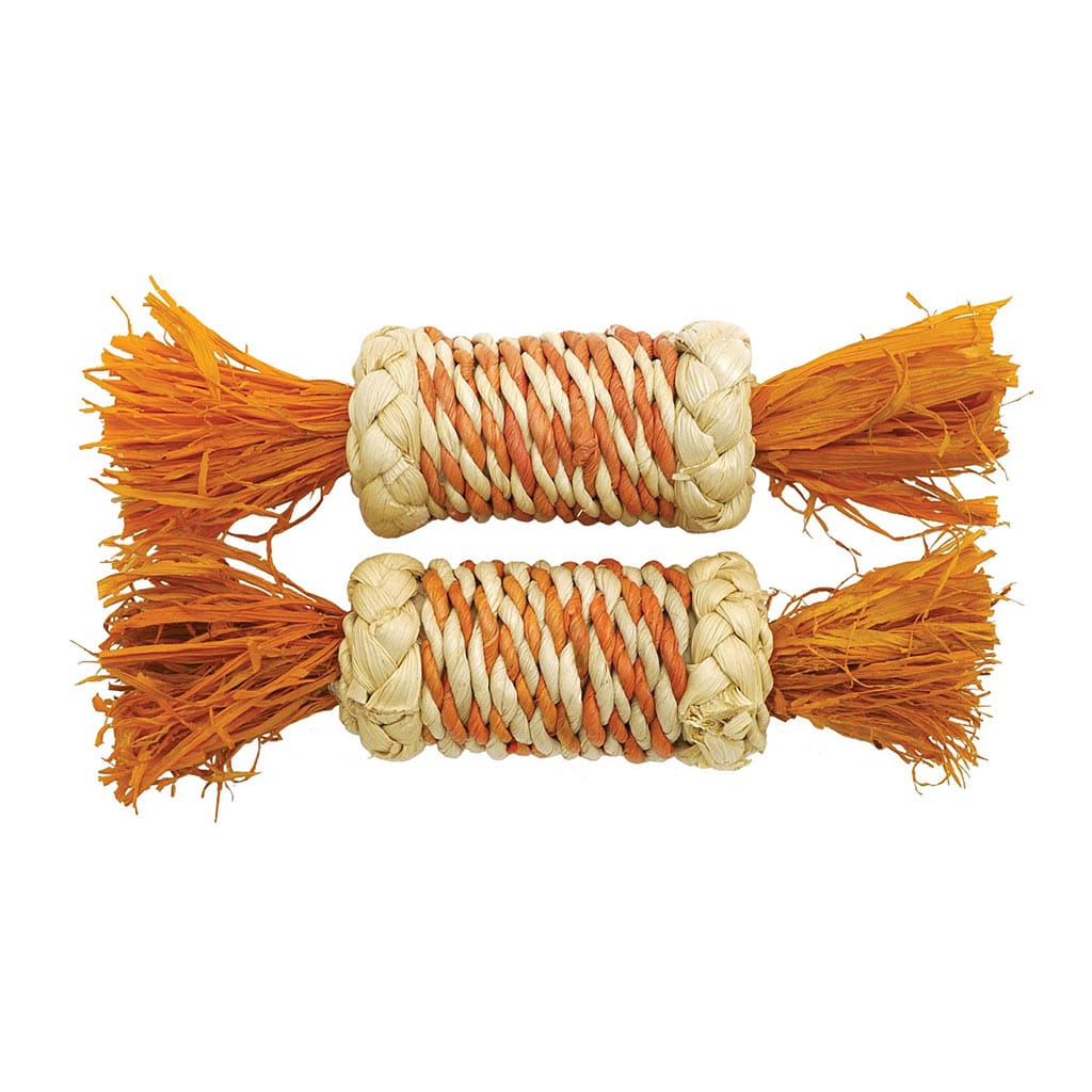 Boredom Breaker Small Pet Corn Rattle Rollers Pack of 2 - Home & Roost