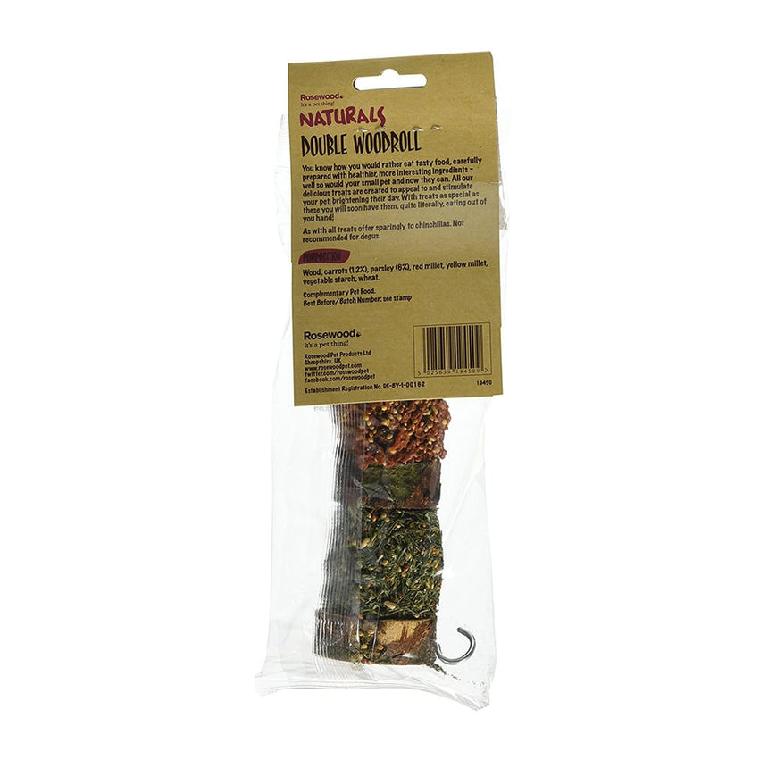 Naturals Treat Double Woodroll Hanging - Home & Roost