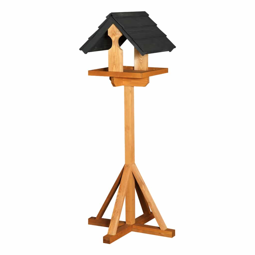 Black Sarre Bird Table